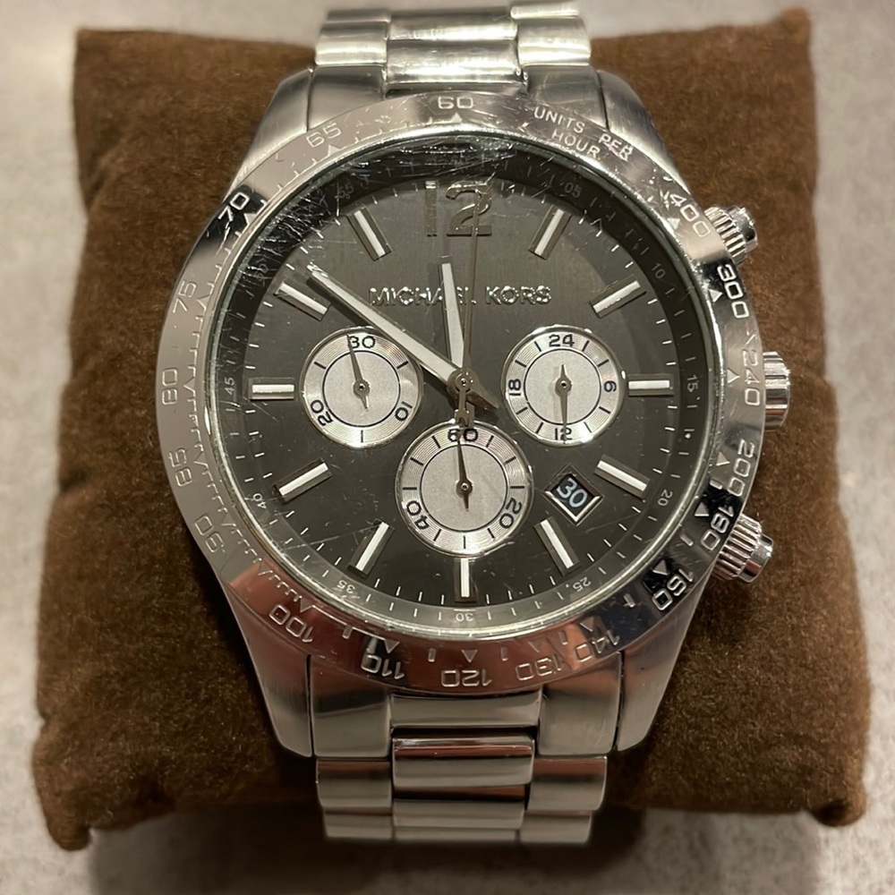 Michael Kors men’s silver watch